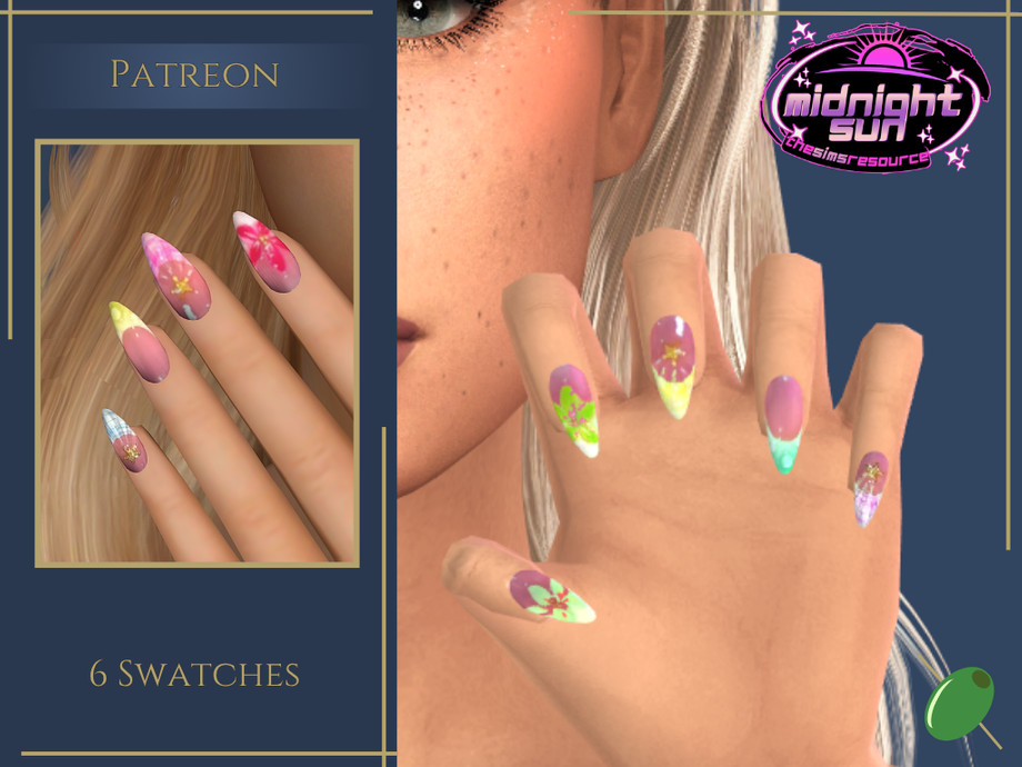 -Patreon- Midnight Sun Nails 1