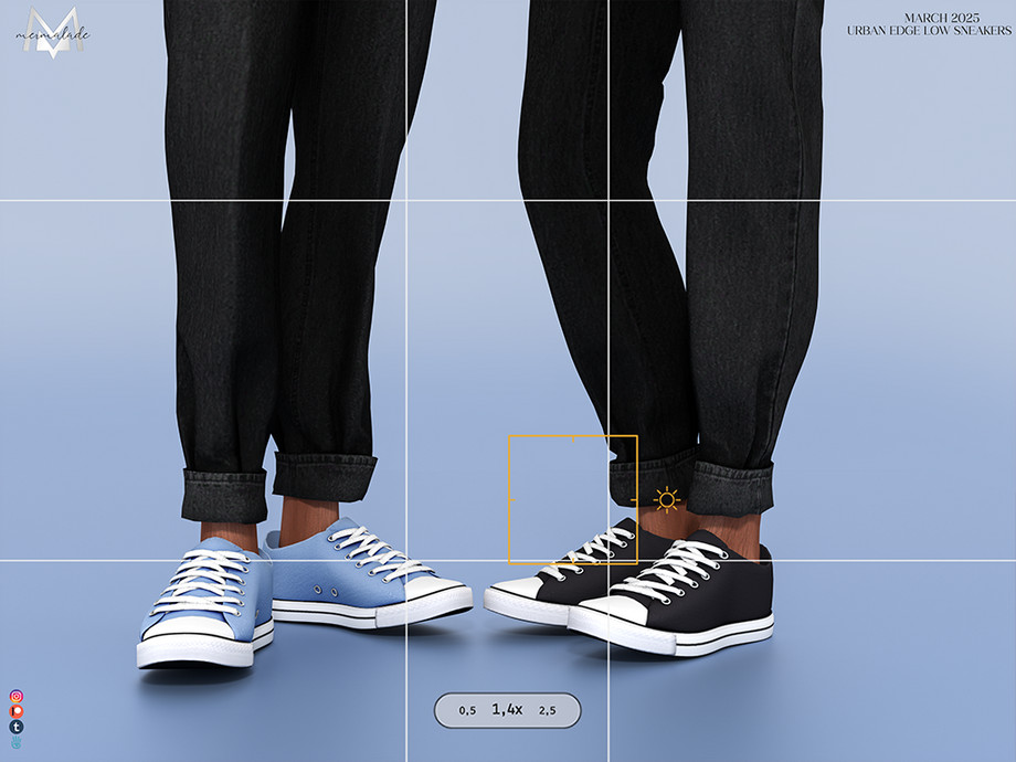 [PATREON] Urban Edge Low Sneakers (Male) 1