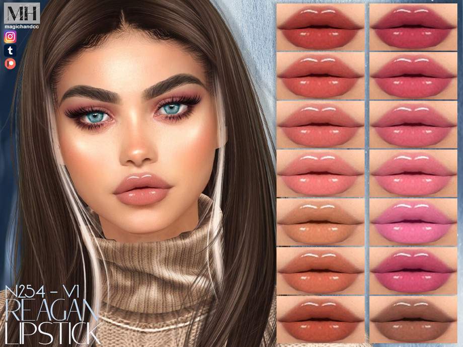 Reagan Lipstick N254 - V1 1