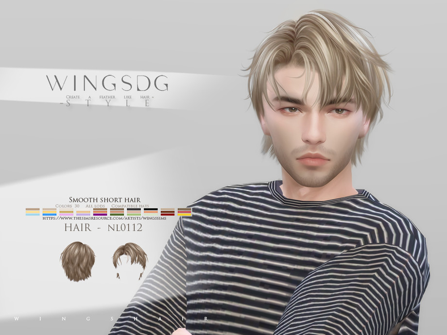 WINGS-NL0112-Smooth short hair 1