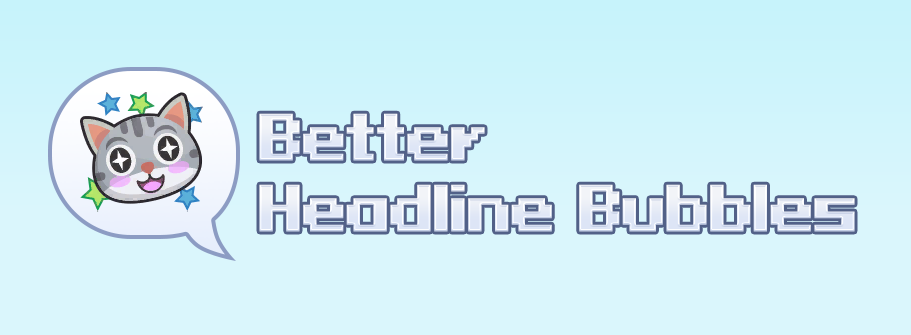 Better Headline Bubbles для Симс 4