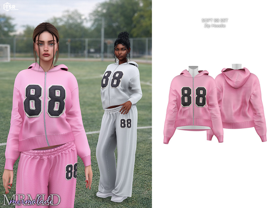 MERMALADE Zip Hoodie MC663 1