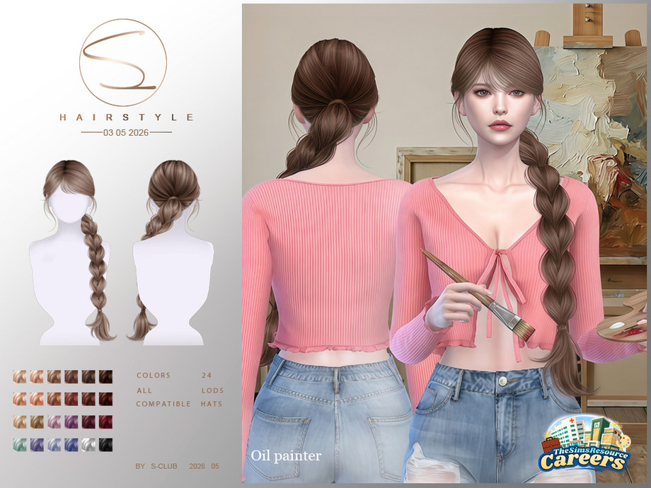 S-CLUB BRAIDS HAIRSTYLE-Careers Collection 1