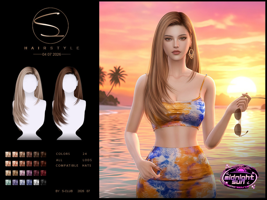 S-CLUB LONG HAIR MidnightSun 1