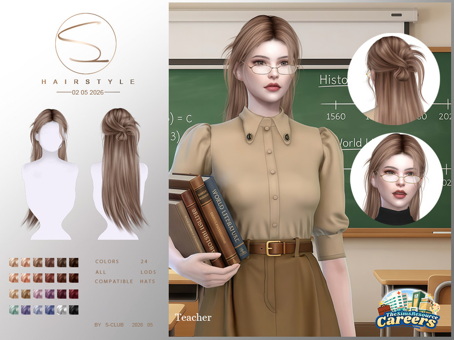 S-CLUB LONG HAIRSTYLE-Careers Collection 1