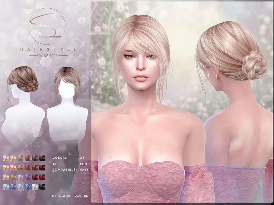 S-CLUB UPDO HAIRSTYLE 1