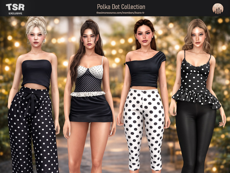 SET-Polka Dot Collection BD1661 1