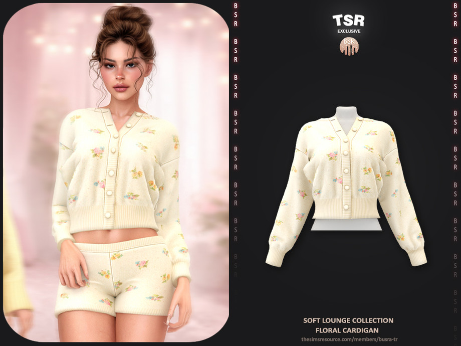 Soft Lounge Collection - 1 Floral Cardigan BD1666 1