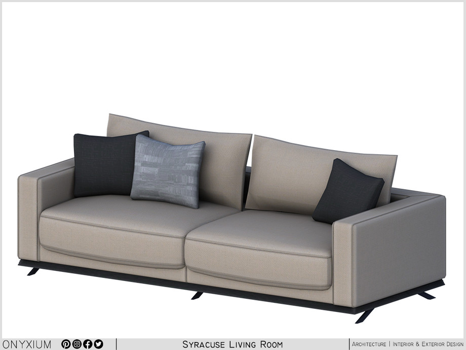 Syracuse Sofa Triple 1